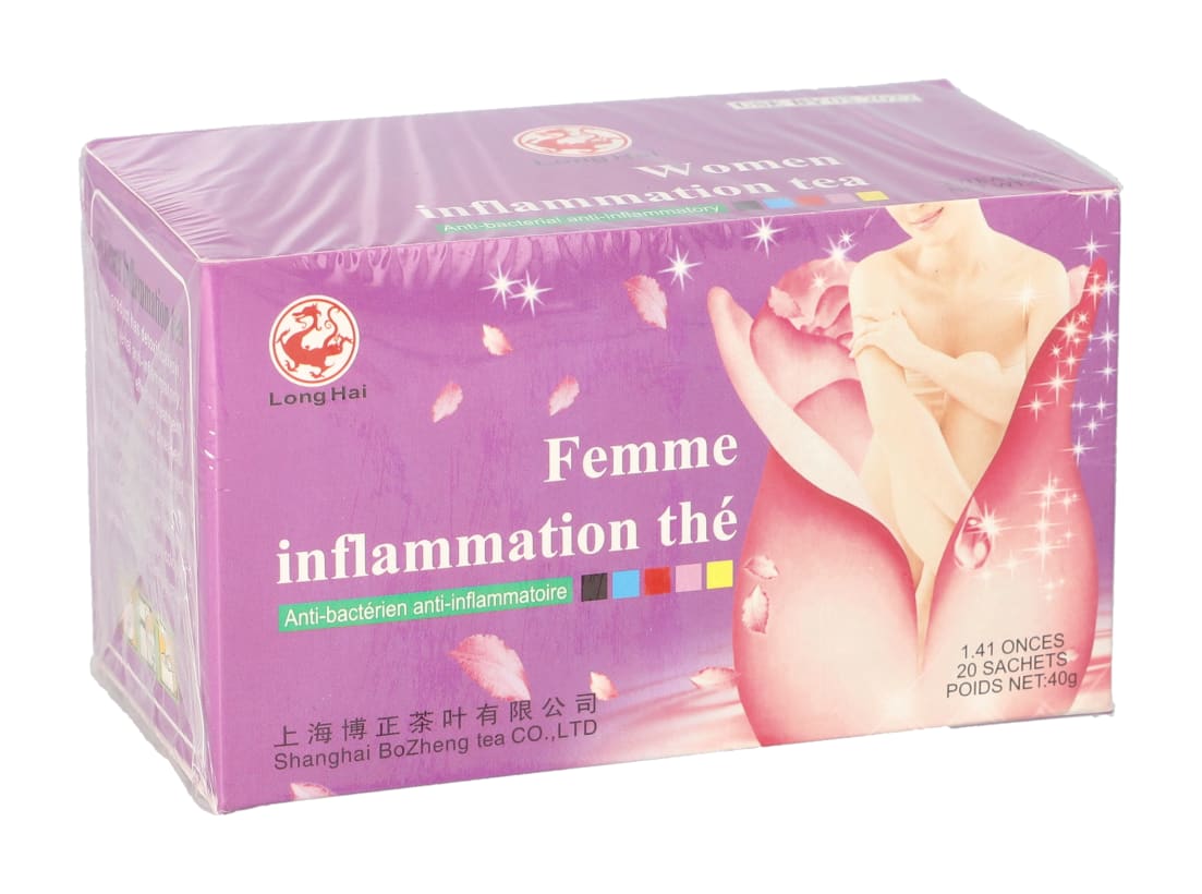 Pack de 20 thés nettoyants et réparateurs vaginaux (résultats garantis en 7 jours)