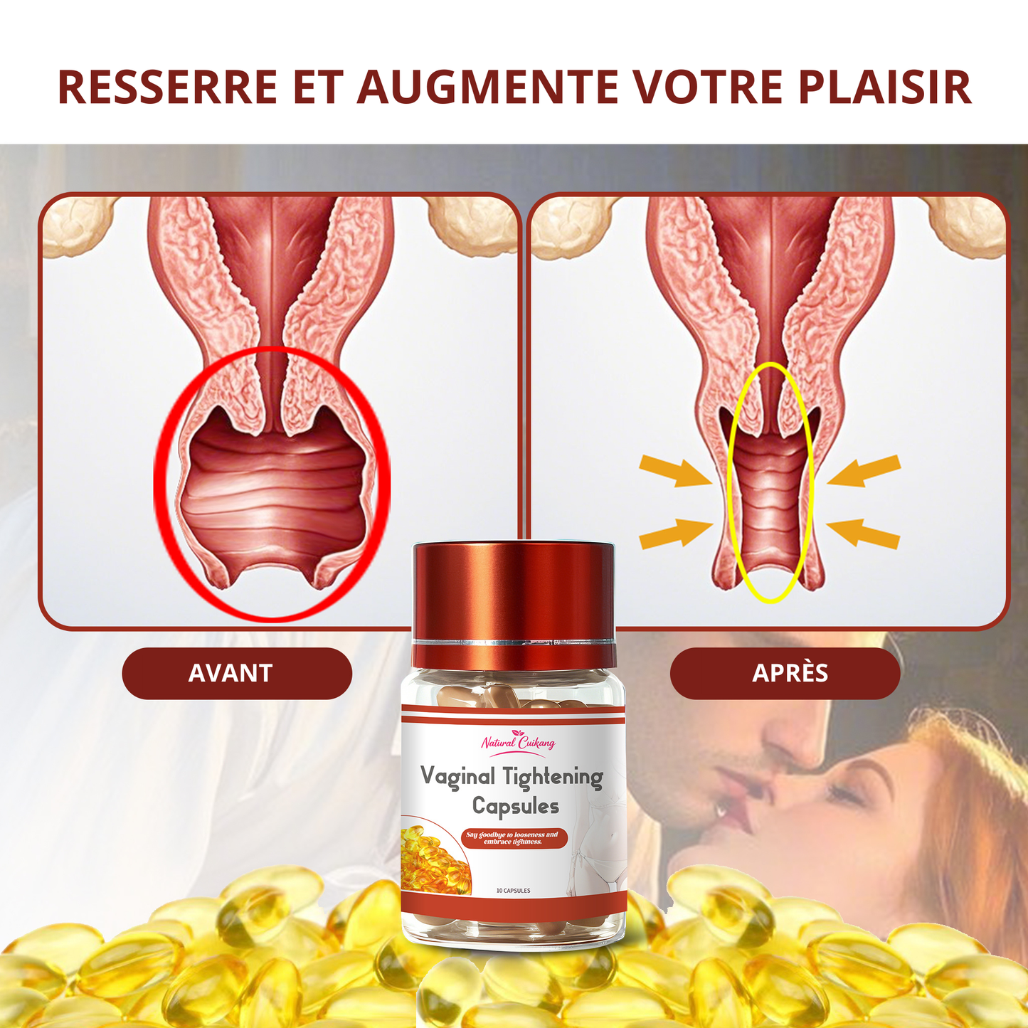 North Moon™ - Gélules BioNaturelles de réparation vaginale (1 Achetez = 1 Offert)