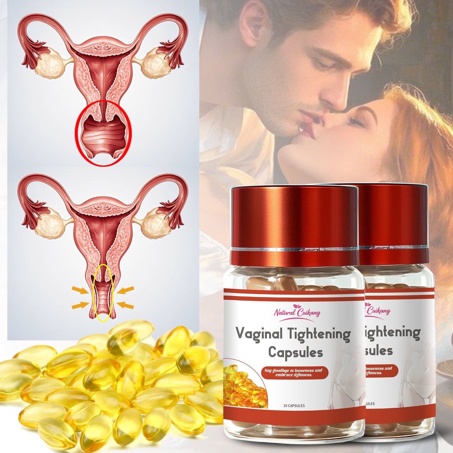 North Moon™ - Gélules BioNaturelles de réparation vaginale (1 Achetez = 1 Offert)