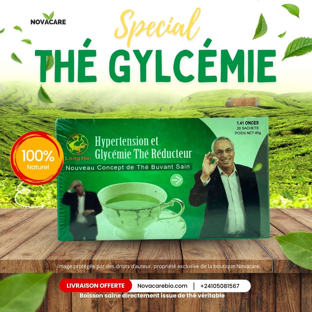 Pack de 20 Thés Régulateur de Glycémie et d'Hypertension