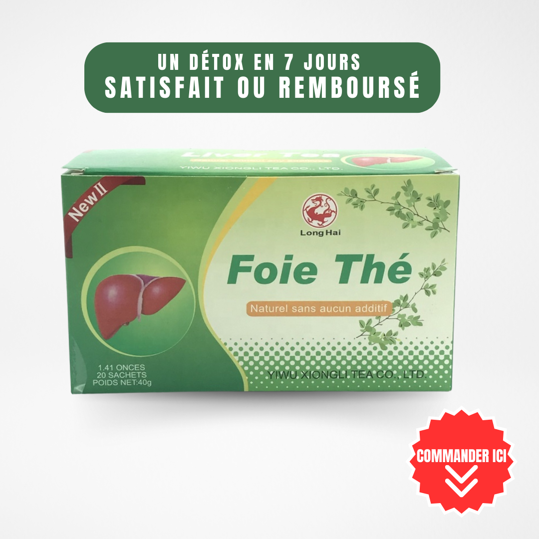 Pack de 20 Thés Nettoyeur de Foie et Anti-Hépatite