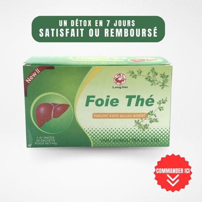 Pack de 20 Thés Nettoyeur de Foie et Anti-Hépatite