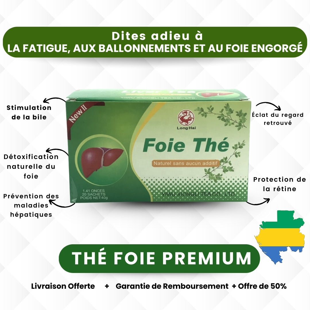 Pack de 20 Thés Nettoyeur de Foie et Anti-Hépatite
