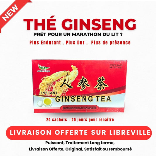 Ginseng Tea Original – Pack de 20 thés contre la faiblesse sexuelle